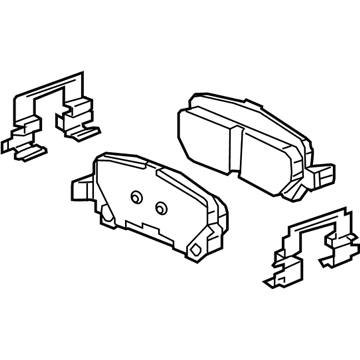 Chevy 84217719 Brake Pads