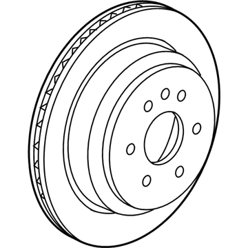 Chevy Colorado Brake Disc - 84309171