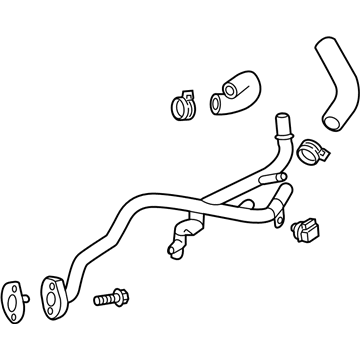 2018 Chevy Cruze Cooling Hose - 55499102