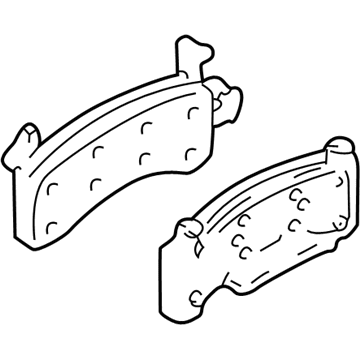 2001 Chevy Astro Brake Pad - 19242610