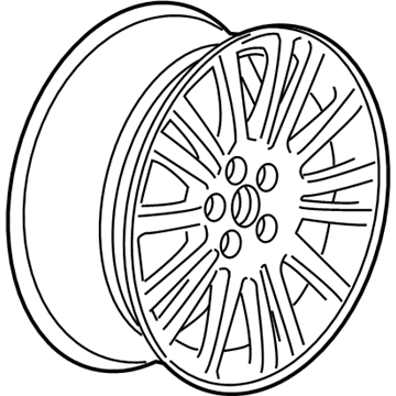 Chevy 20982450 Wheel, Alloy