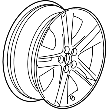 Chevy 13426344 Wheel, Alloy