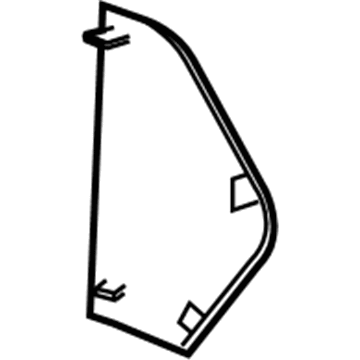 Cadillac 25728536 Side Cover