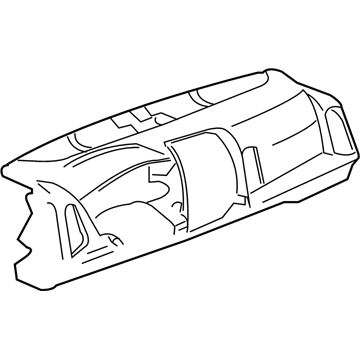 GM 15220570 Panel Assembly, Instrument *Vr Dark Cashme