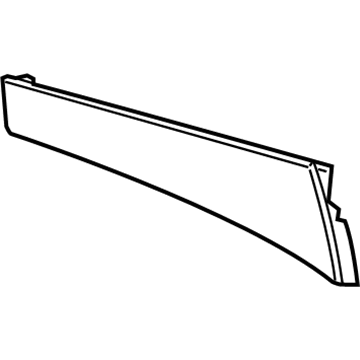 Cadillac 23424812 Side Trim Panel