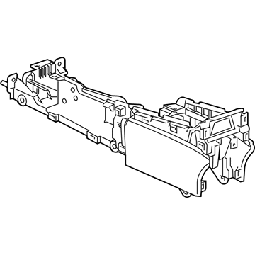 GM 23227988 Console Assembly, Front Floor Lower *Platinum