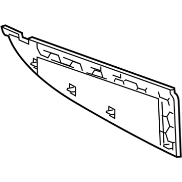 Cadillac 23134872 Side Trim Panel