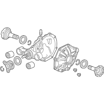 GM 84637772 Differential Carrier Assembly