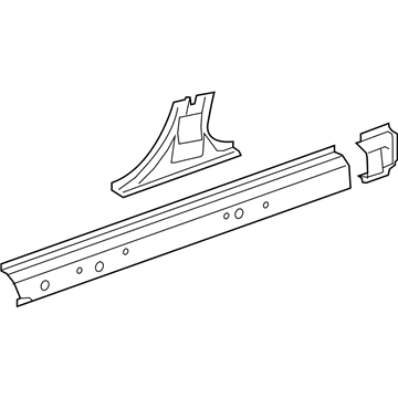 Chevy 23168982 Inner Rocker