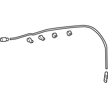 GM 25781965 Hose Assembly, Sun Roof Housing Rear Drain