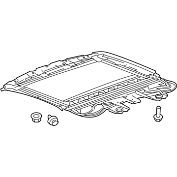 Cadillac 23142880 Sunroof Frame