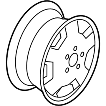 Chevy 9591907 Wheel, Alloy