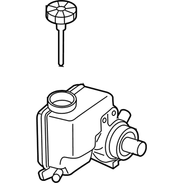 2007 Buick LaCrosse Power Steering Pump - 19369082