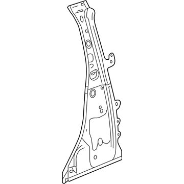 GM 84048441 Panel Assembly, Center Pillar Inner