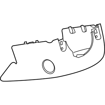 Cadillac 22964594 Lower Shroud