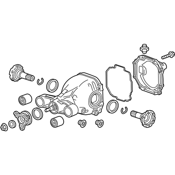 Cadillac 84110753 Differential Assembly