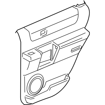 Hummer 10358804 Door Trim Panel