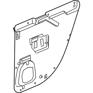 Hummer 15779318 Water Deflector