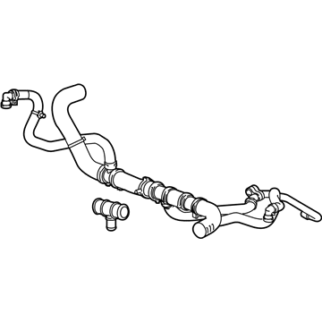 Chevy 84134905 Lower Hose