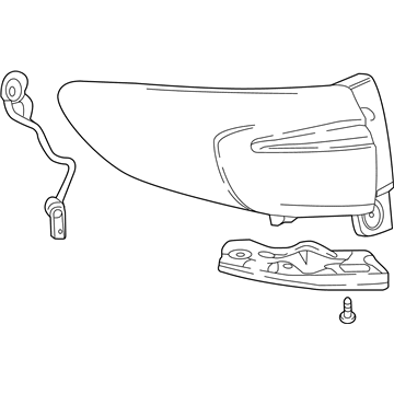 GM 84948285 LAMP ASM-RR BODY STRUCTURE STOP