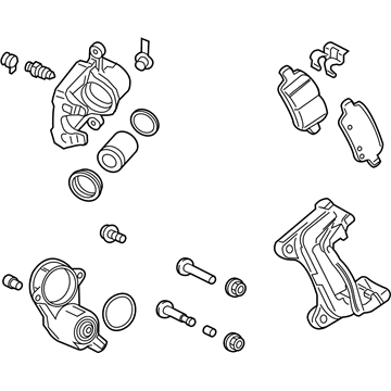 GM 23339212 Housing, Rear Brake Caliper