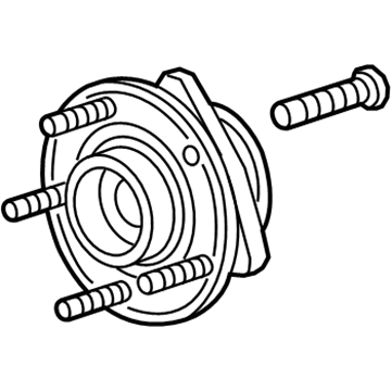 Cadillac 13552402 Hub & Bearing