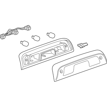 Chevy 84900397 High Mount Lamp