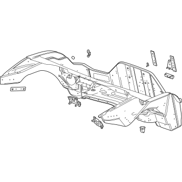 Chevy 85515347 Rear Compartment