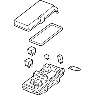 Saturn 25882988 Fuse Box