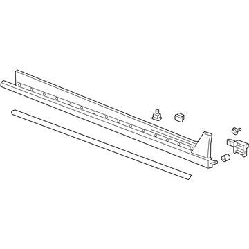 Chevy 23411544 Rocker Molding