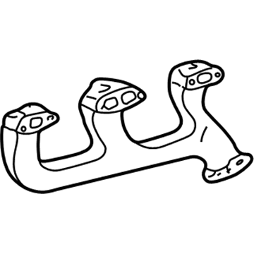 1993 Chevy C1500 Suburban Exhaust Manifold - 14093658