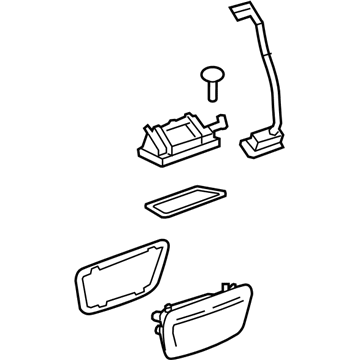 GM 42613005 Handle Assembly, L/Gate O/S Pull *Serv Primer