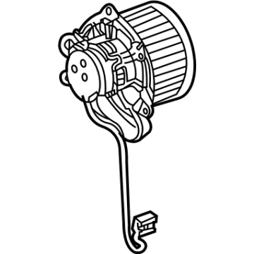 GM 84488484 Motor Assembly, Aux Blo