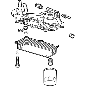 Chevy 12708544 Cooler Assembly