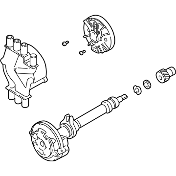 GMC 19179576 Distributor