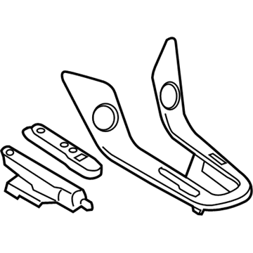 GM 95985148 Cover Assembly, Automatic Transmission Control Opening *Optic Check