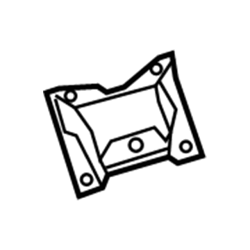 Cadillac 22867402 Display Unit Bracket