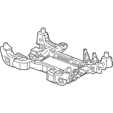 GM 25767292 Frame,Drivetrain & Front Suspension