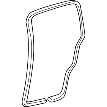 GM 10292527 Weatherstrip Assembly, Rear Side Door (4435Mm)Use 1C5K