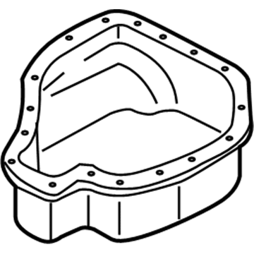 GMC 98073535 Oil Pan