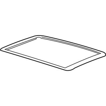 Buick 12533717 Sunroof Glass