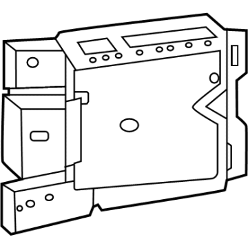 Cadillac 85698872 SENSOR,SHORT RANGE RADAR(LABELED 85698872, 86553728)