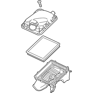 Buick 23134626 Air Cleaner Assembly