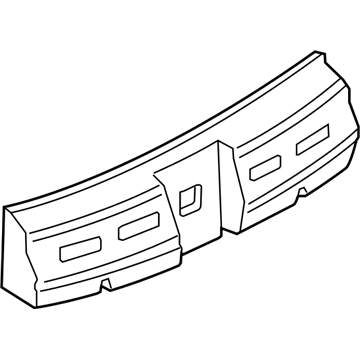 GM 10347314 Absorber, Rear Bumper Fascia Energy