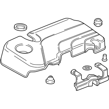 Chevy 25206476 Engine Cover