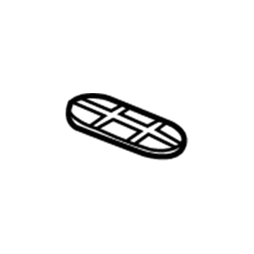 GM 15978959 Pad, Pick Up Box Outer Side Panel Front Step