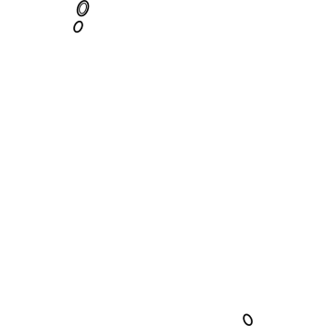 Chevy 13418808 Evaporator Tube Seal