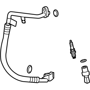 Chevy Trailblazer A/C Hose - 60008241