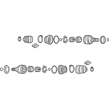 Pontiac 96489845 Inner Joint Assembly