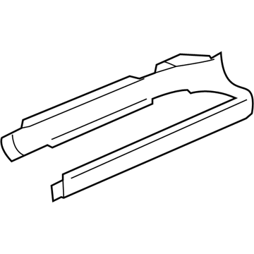 GM 12335978 Cover,Asst Step Finish (Rear R.H.) *Primed